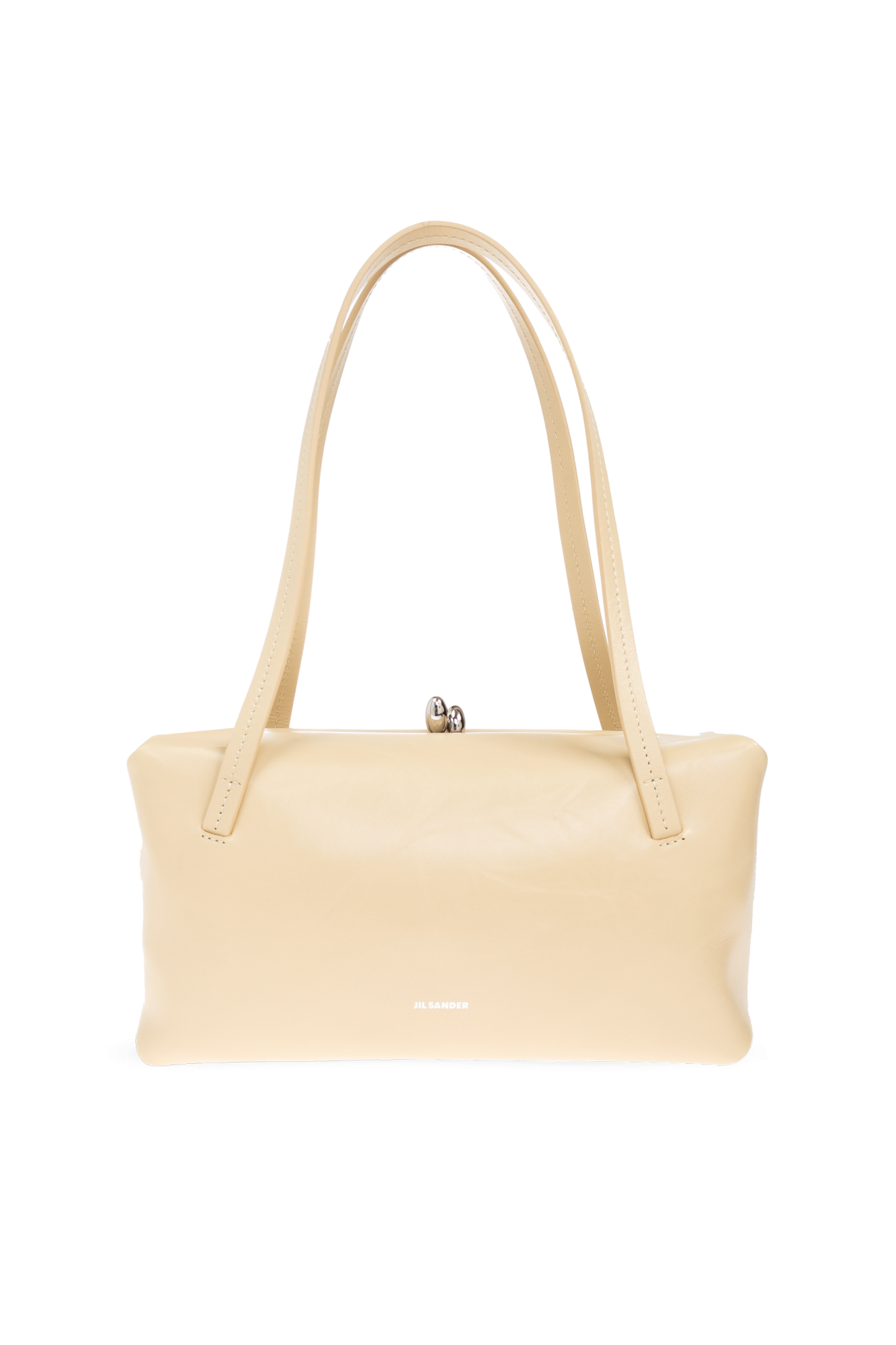 Leather handbag Jil Sander Beige in Leather - 28167403